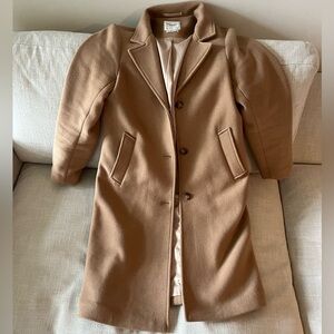 Abercrombie Women’s Wool Blend Dad Coat